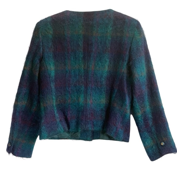 Harris Wallace New York Vintage Mohair Blazer. Size 10 - Picture 5 of 12